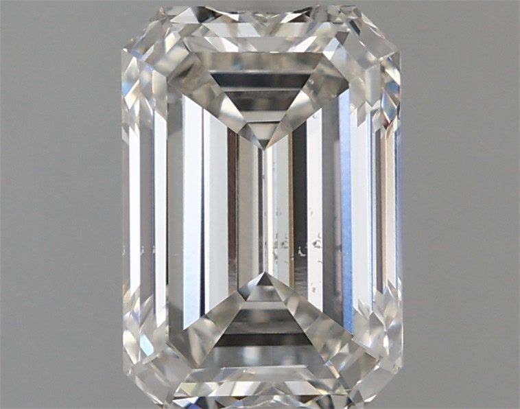 Diamant Émeraude 2.00 ct - Couleur G - Pureté SI1
