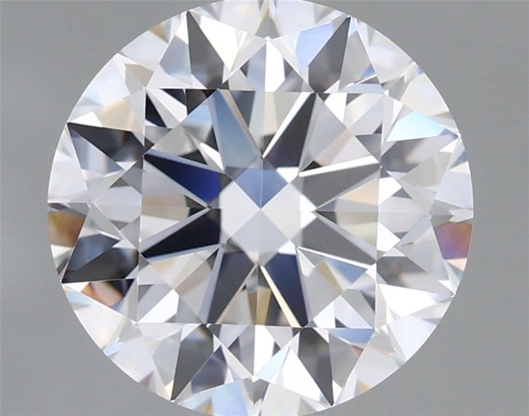 3.81 carat e VVS1 EX Cut IGI round diamond