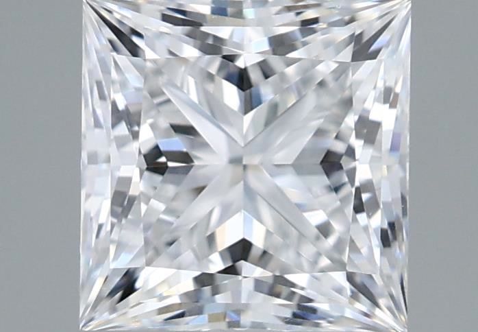 1.35-Carat Princess Shape Diamond