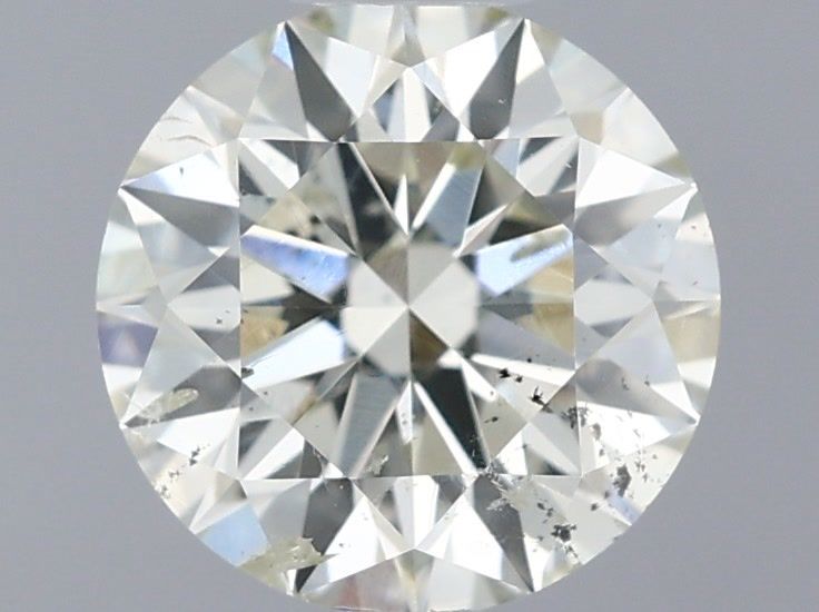 Diamant Rond 0.72 ct - Couleur I - Pureté SI2