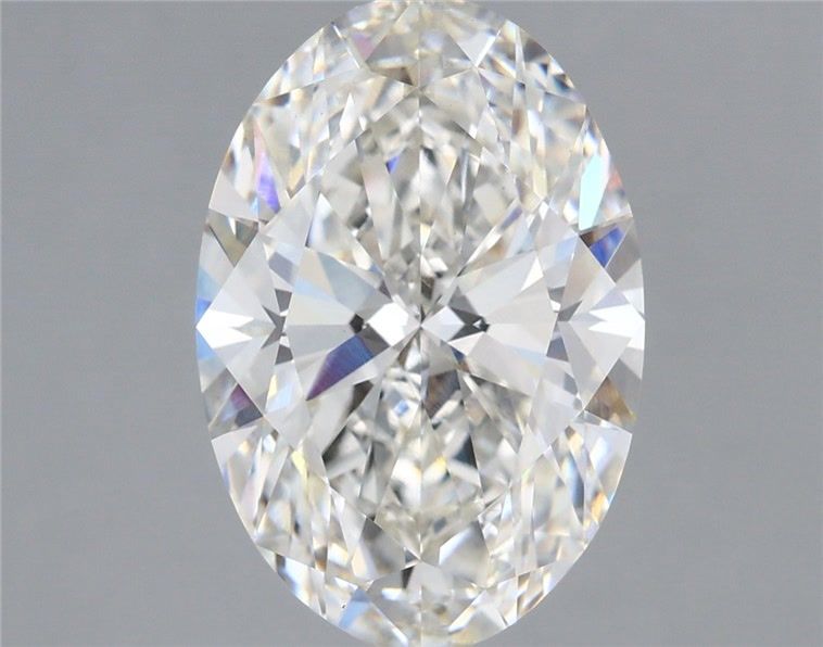 Diamant Ovale 5.10 ct - Couleur G - Pureté VS1