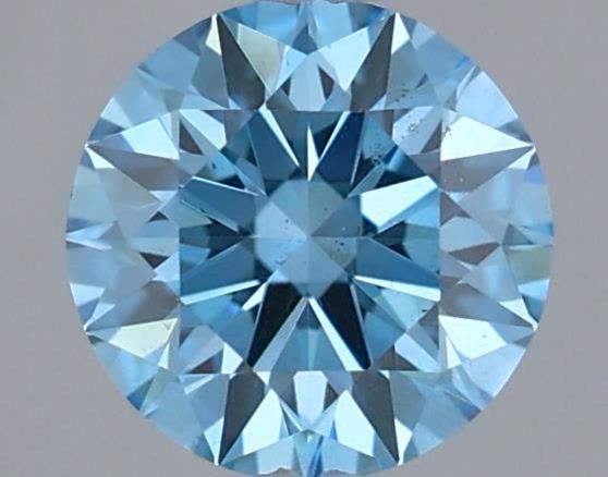 0.34 CT Fancy Vivid Blue ROUND