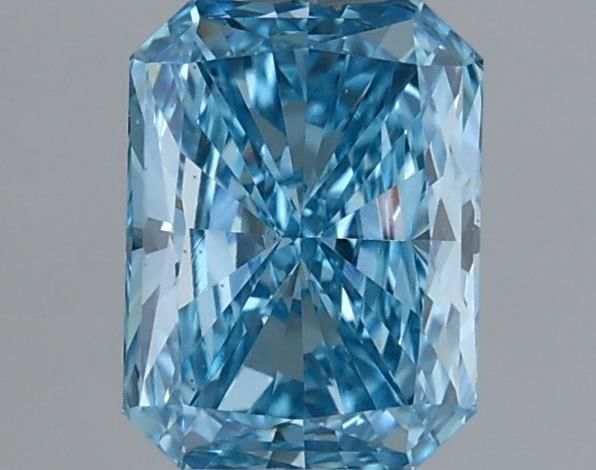 1.01 CT Fancy Vivid Blue RADIANT