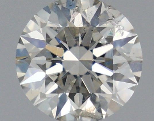 Diamant Rond 0.50 ct - Couleur I - Pureté SI2