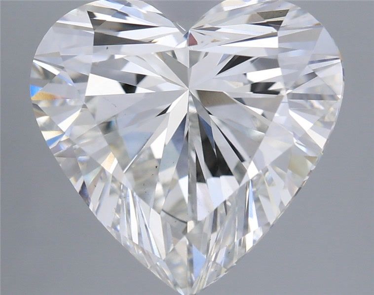 3.58 carat f VS1 EX Cut IGI heart diamond