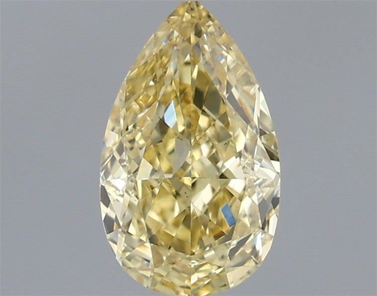 1.01 CT Fancy Intense Yellow PEAR