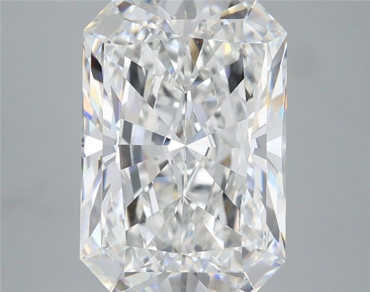 5.51 carat f VS1 EX Cut IGI radiant diamond