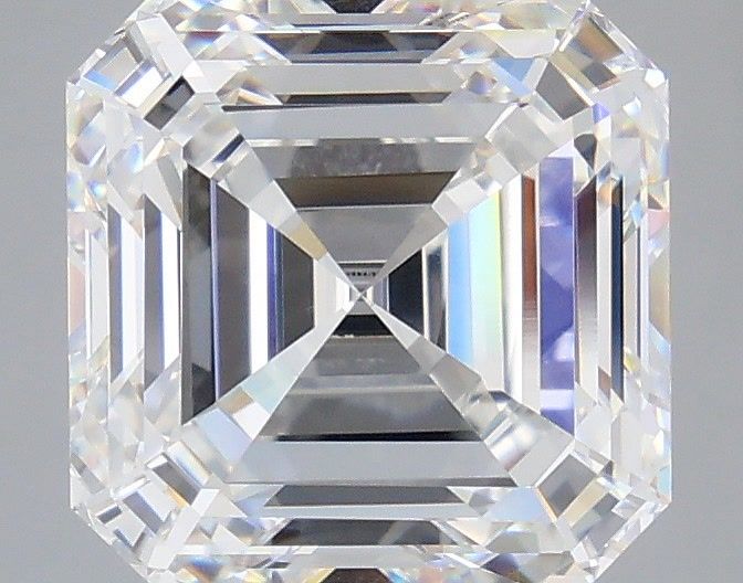 5.20 carat e VVS2 EX Cut IGI asscher diamond