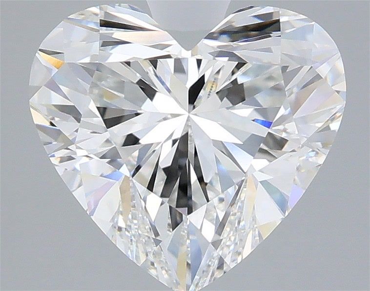 3.35 carat f VVS2 EX Cut IGI heart diamond