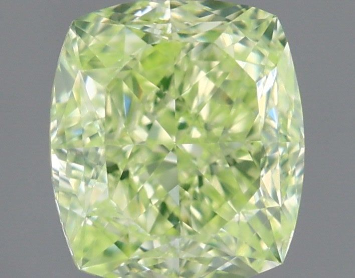 0.75-carat cushion diamond with null color, null cut, and VS1 clarity.